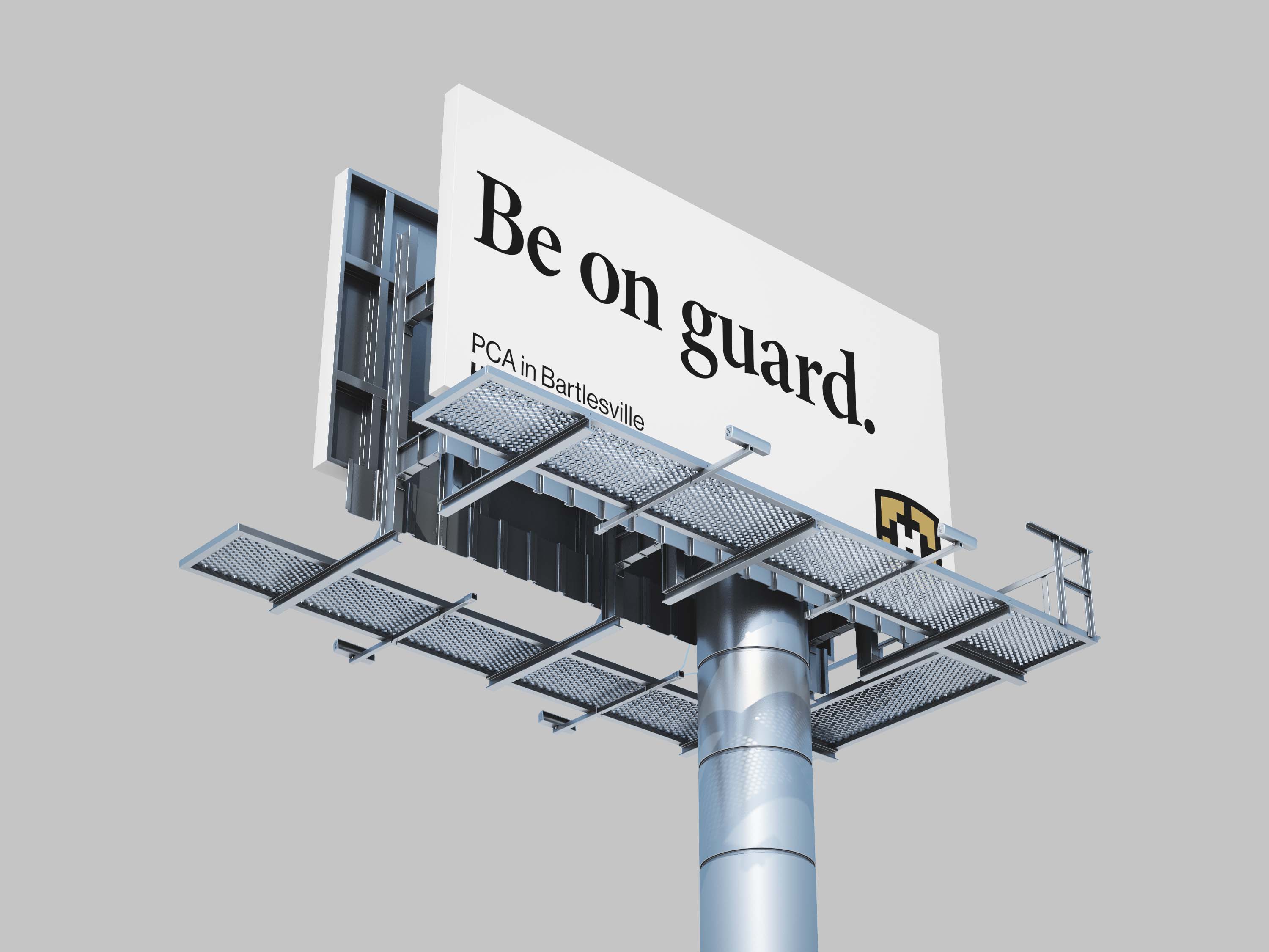 Be on guard.