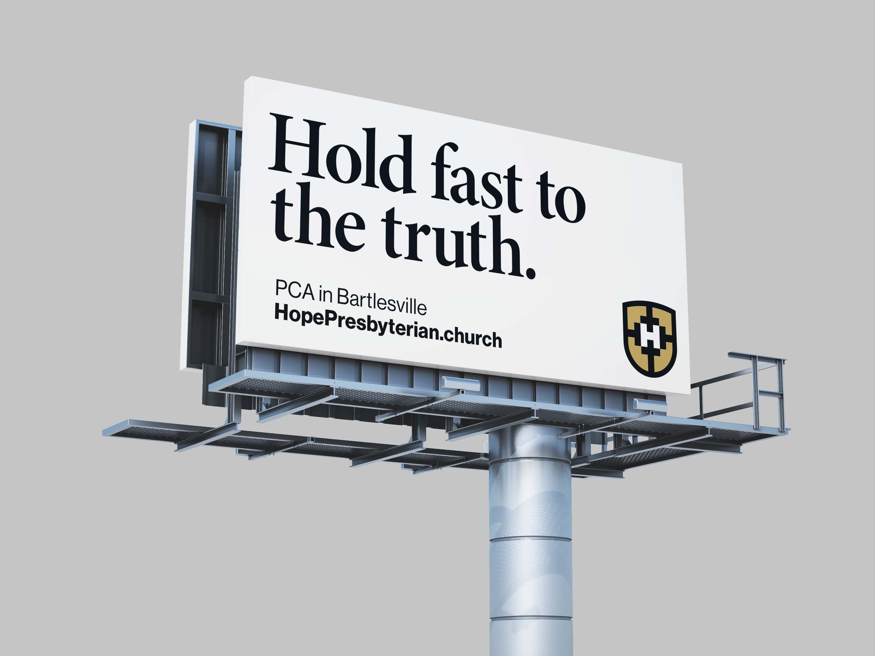 Hold fast to the truth.