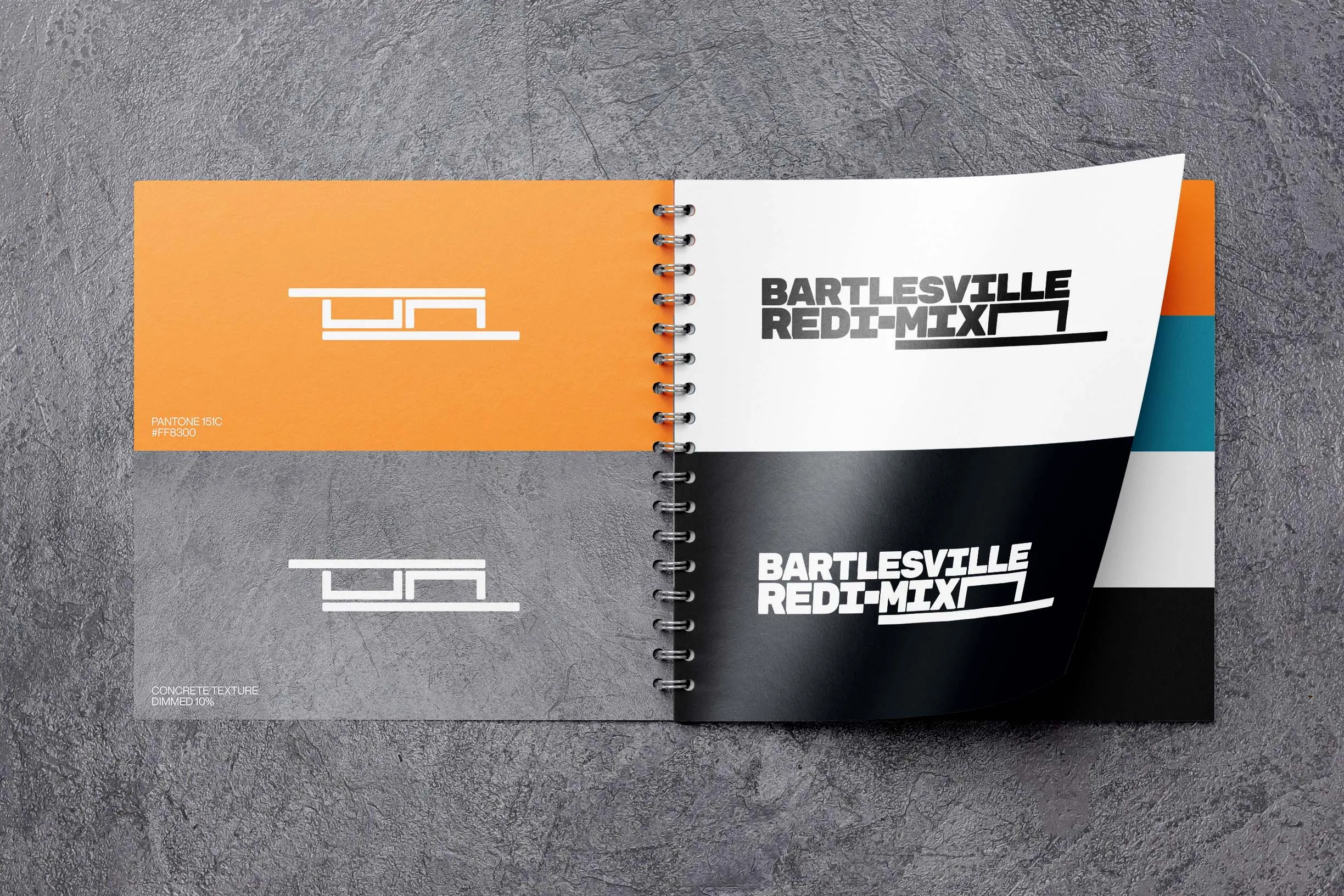 The conceptual brand book of Bartlesville Redi-Mix