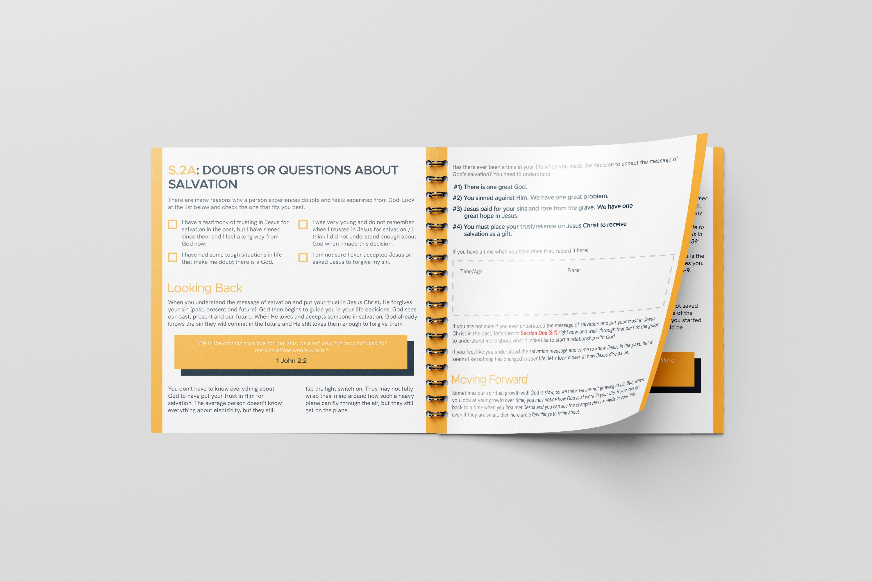 Section 2a of the Spiritual Commitment Guide